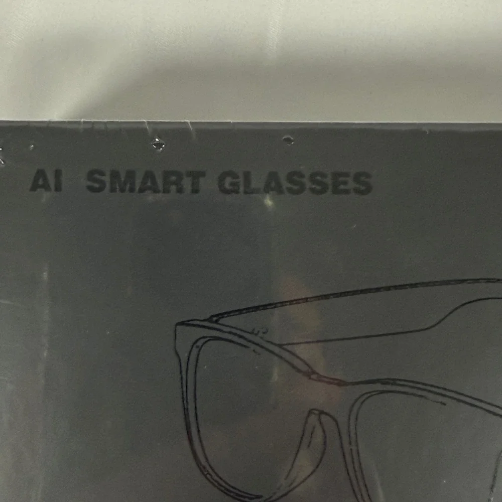 DMES AI Smart Glasses Unisex OS Black SYX-23(AI) Bluetooth Hi-Fi Audio New